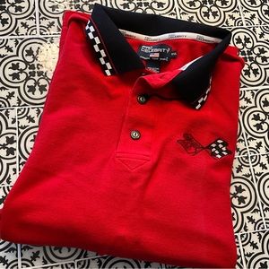 Pro Celebrity Camara polo shirt car racing